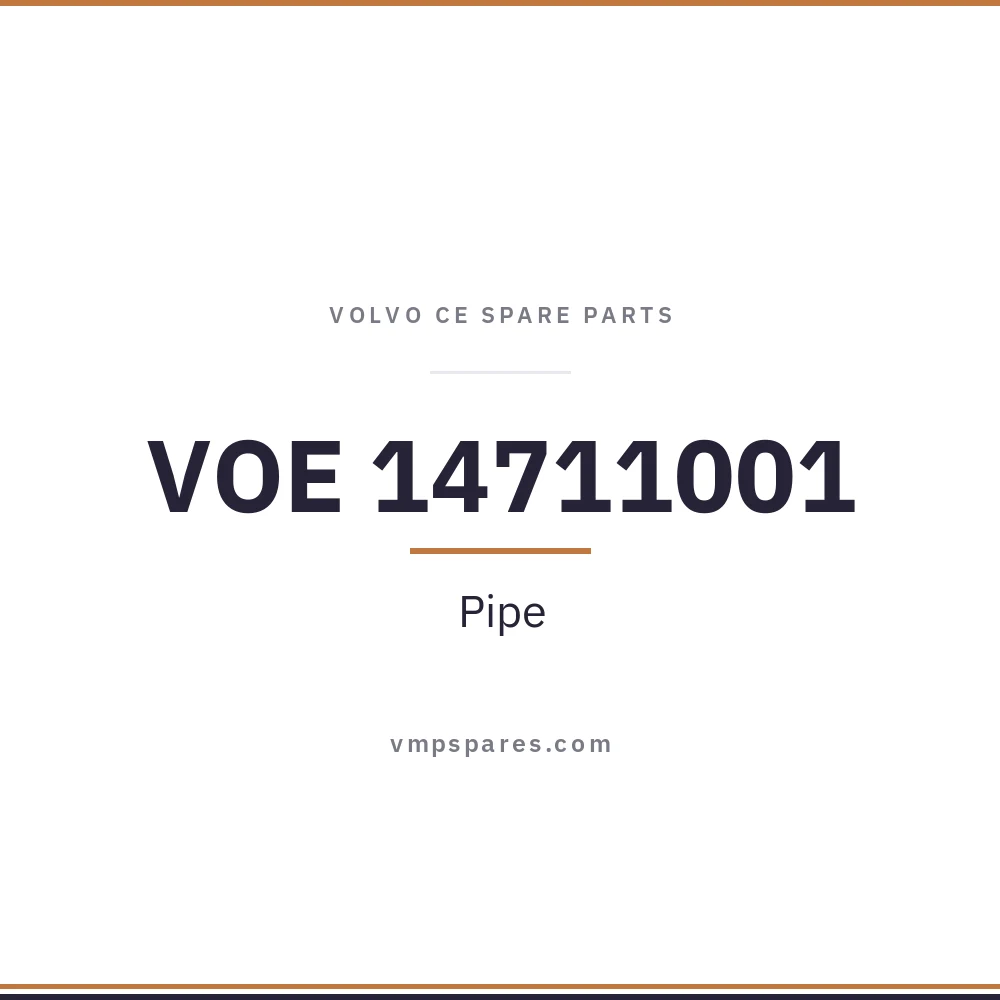 VOE 14711001 – Pipe