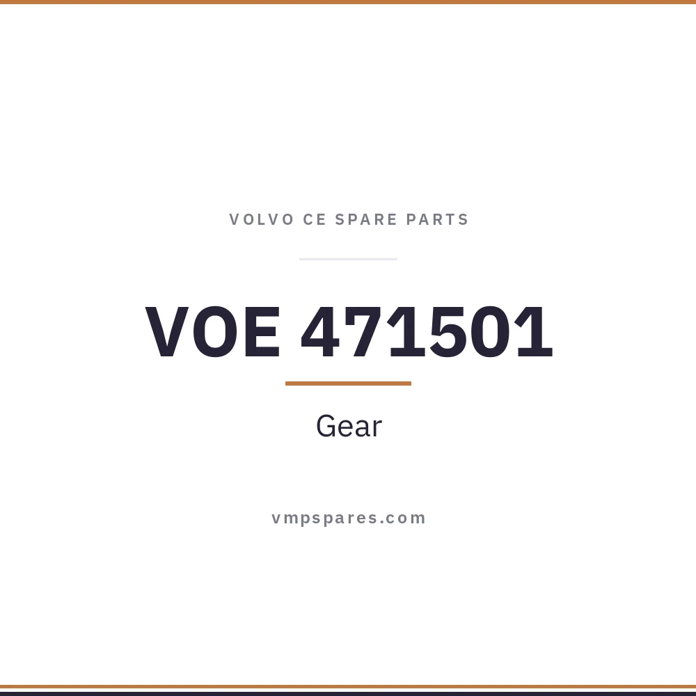VOE 471501 – Gear