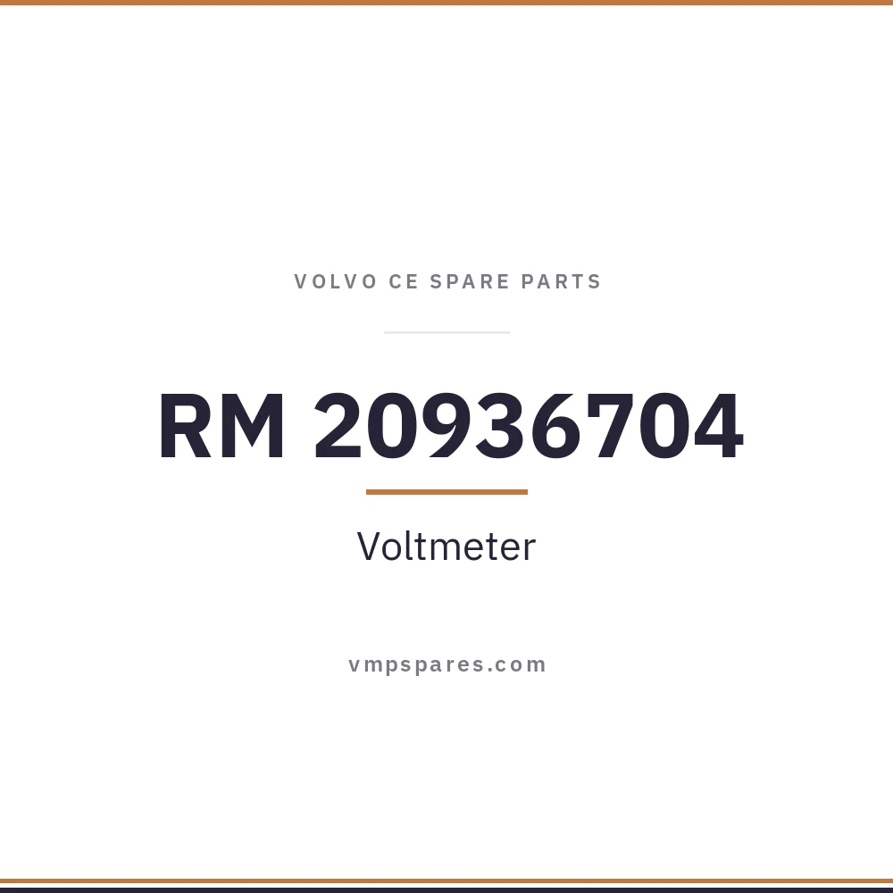 RM 20936704 – Voltmeter