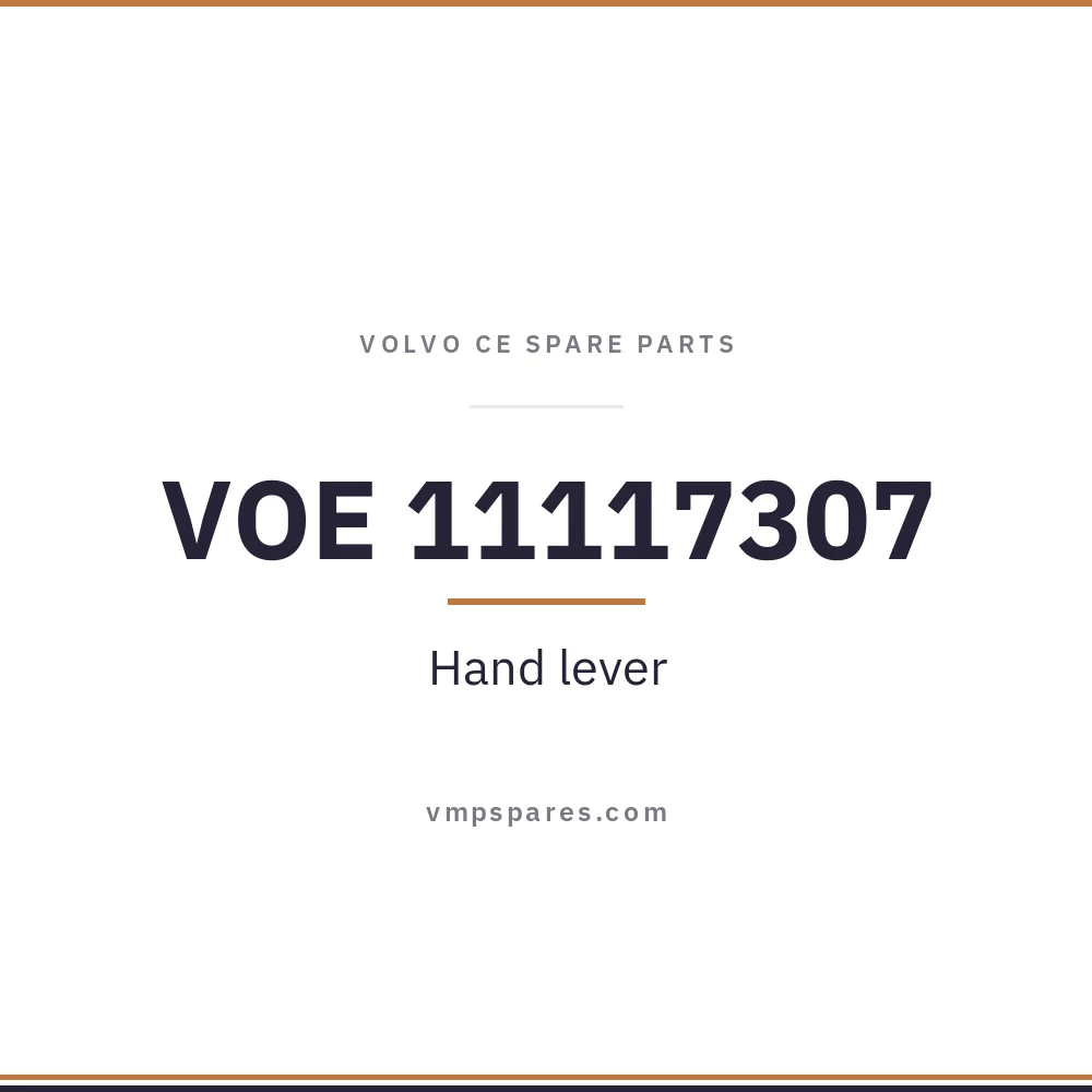 VOE 11117307 – Hand lever