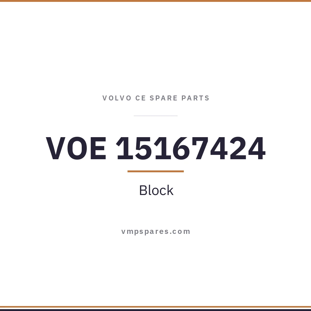 VOE 15167424 – Block