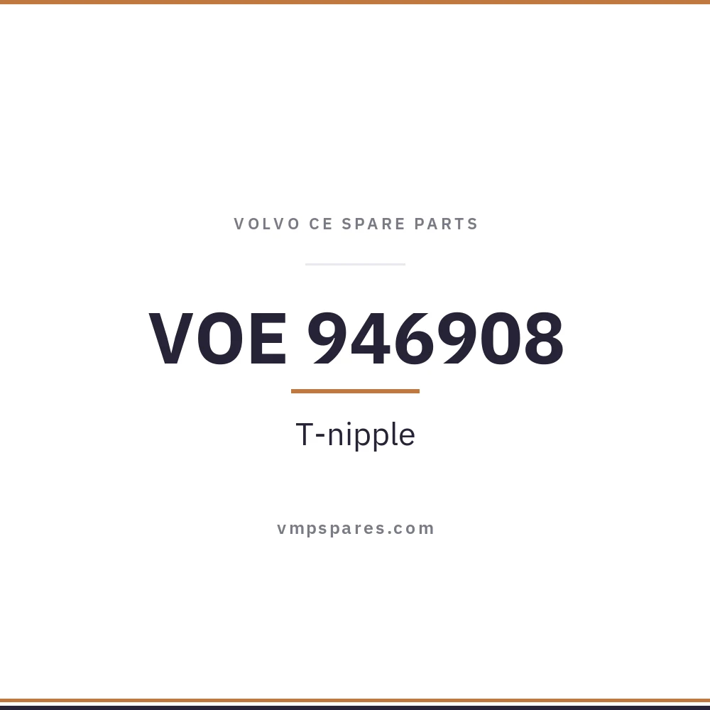 VOE 946908 – T-nipple