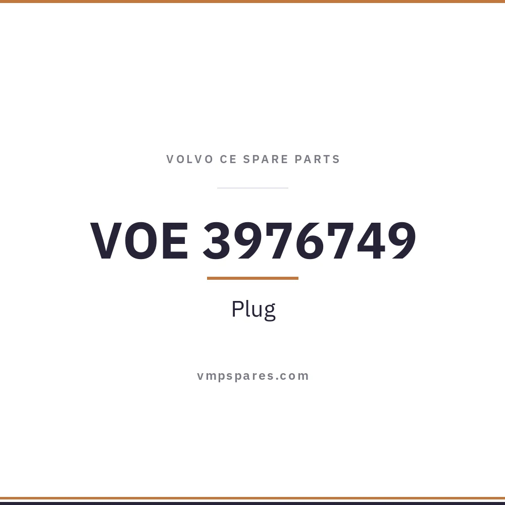 VOE 3976749 – Plug