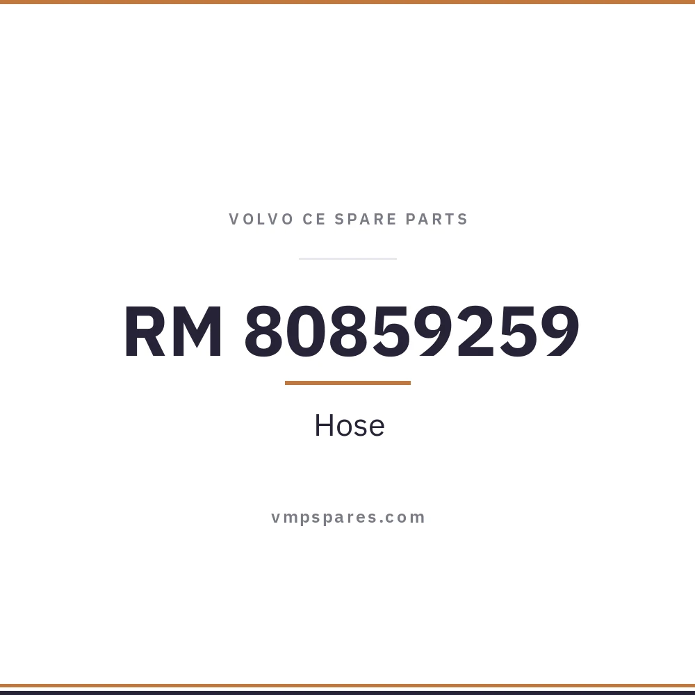 RM 80859259 – Hose