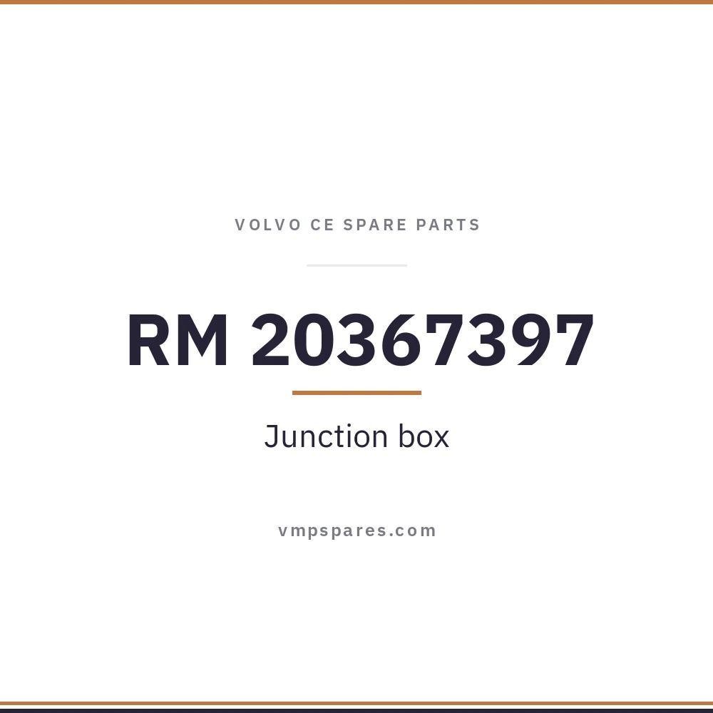 RM 20367397 – Junction box