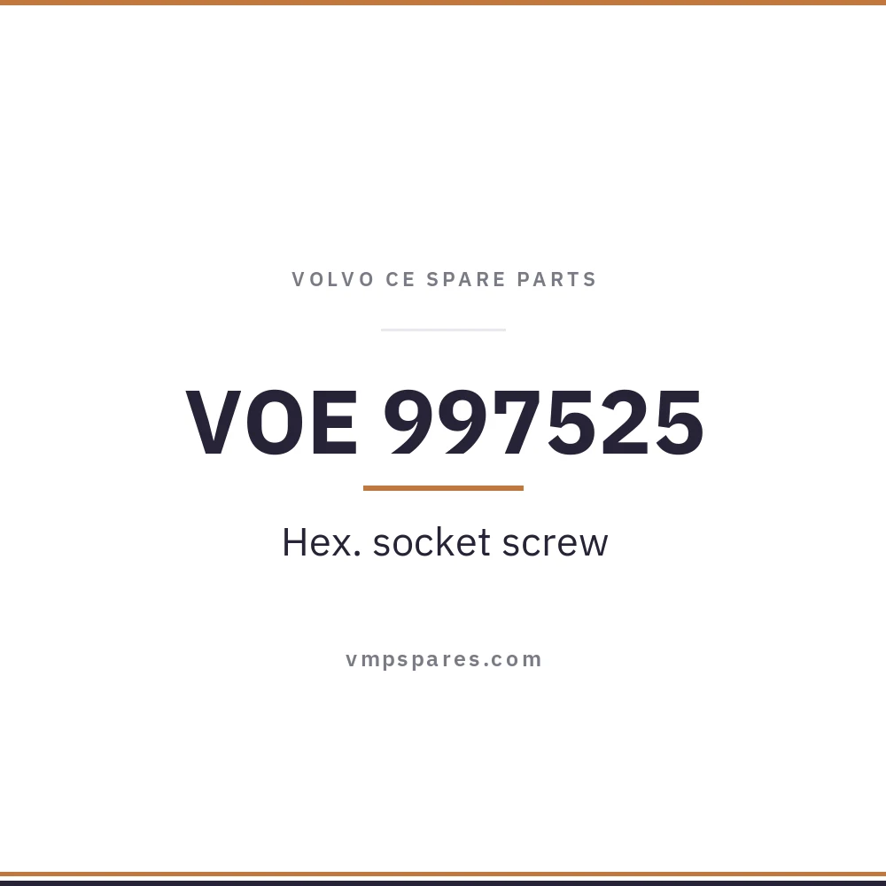 VOE 997525 – Hex. socket screw