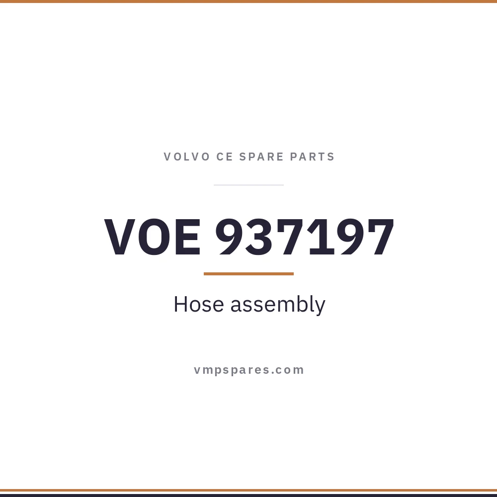 VOE 937197 – Hose assembly