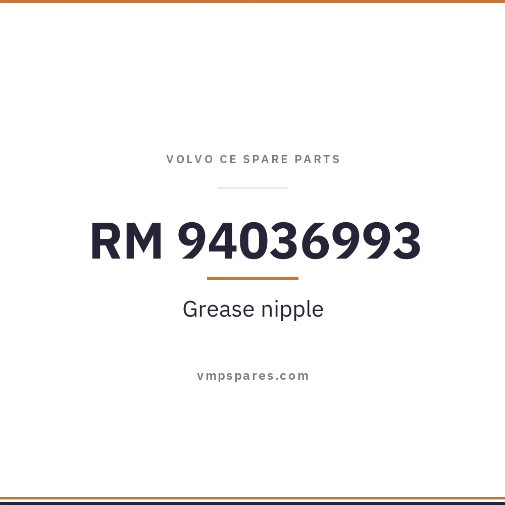 RM 94036993 – Grease nipple