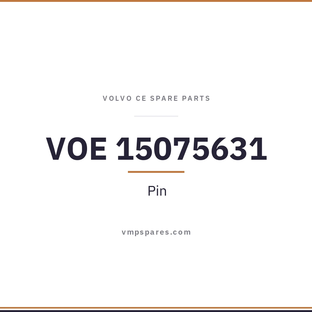 VOE 15075631 – Pin