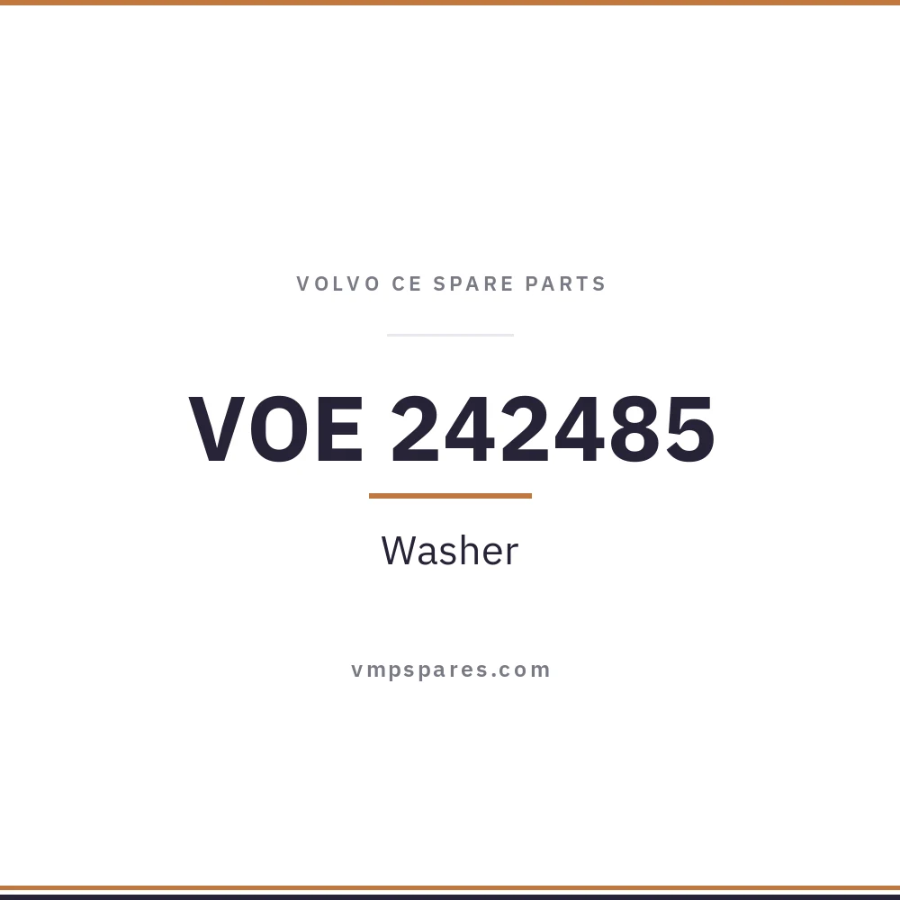 VOE 242485 – Washer