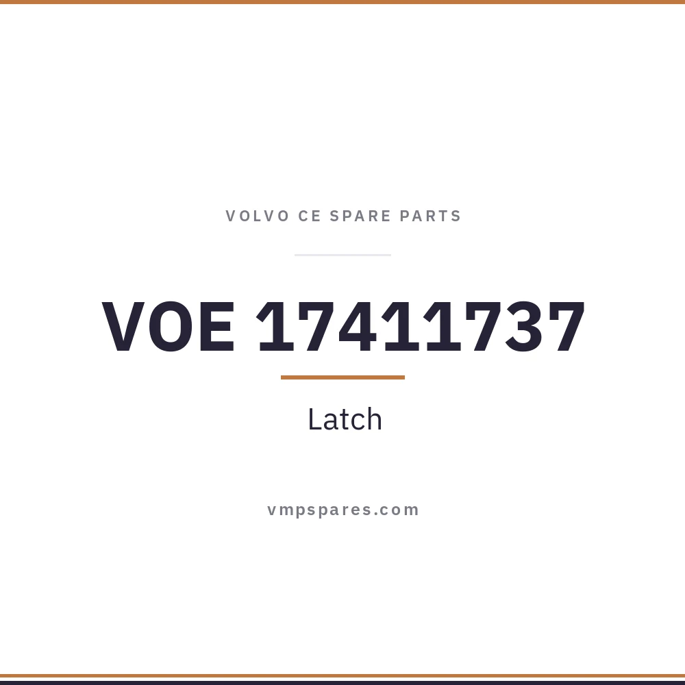 VOE 17411737 – Latch