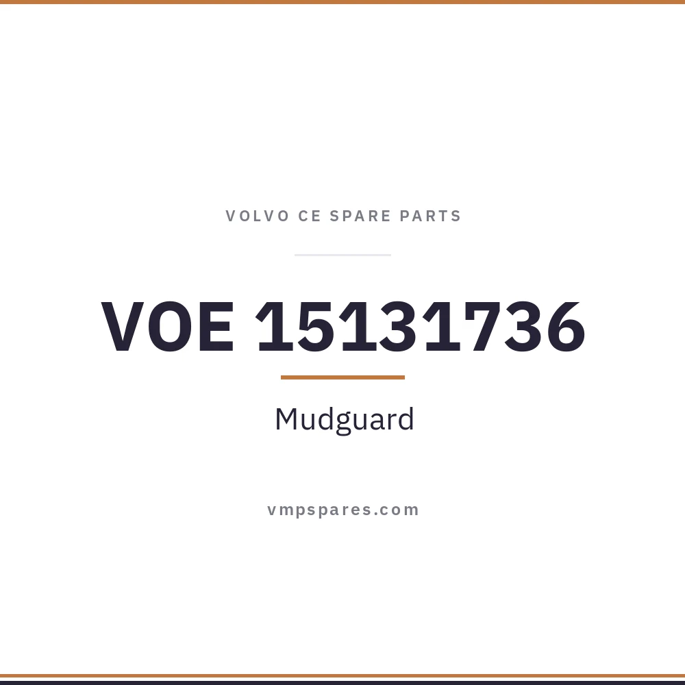VOE 15131736 – Mudguard