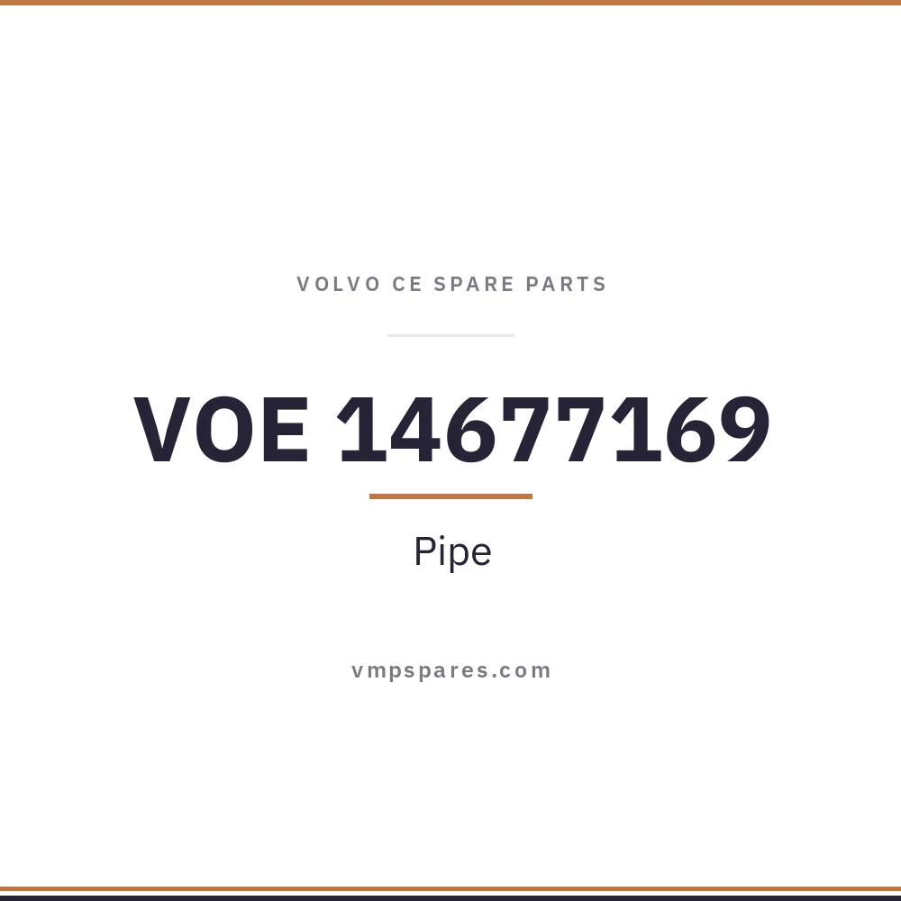 VOE 14677169 – Pipe