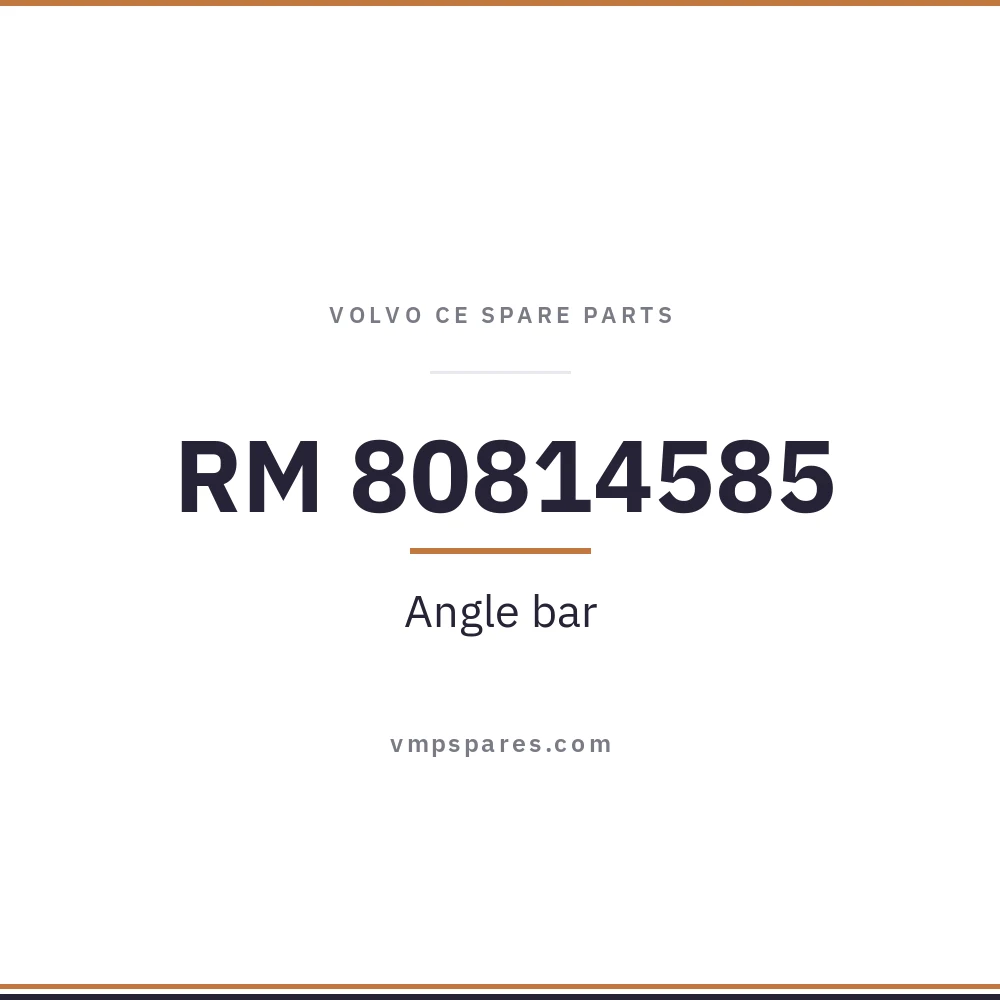 RM 80814585 – Angle bar