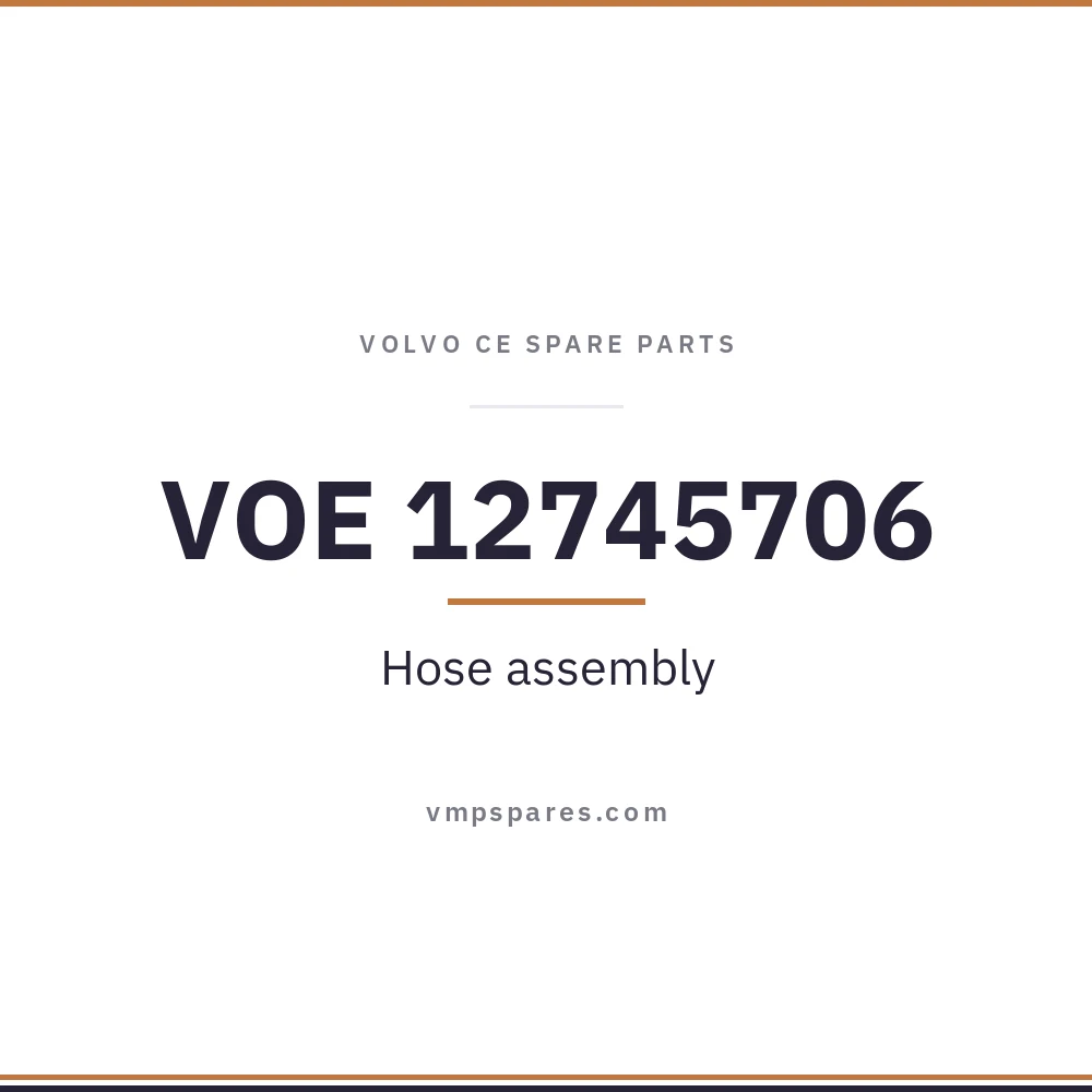 VOE 12745706 – Hose assembly