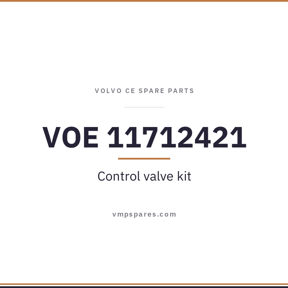VOE 11712421 – Control valve kit