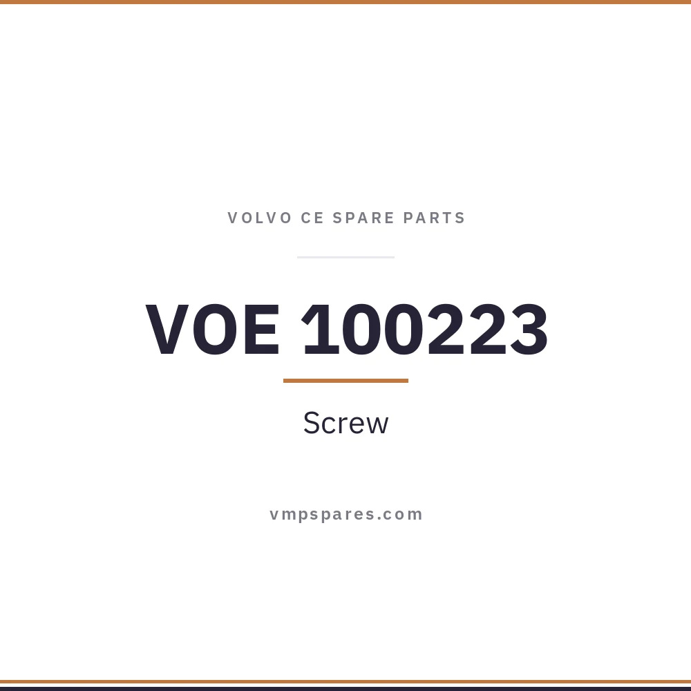 VOE 100223 – Screw