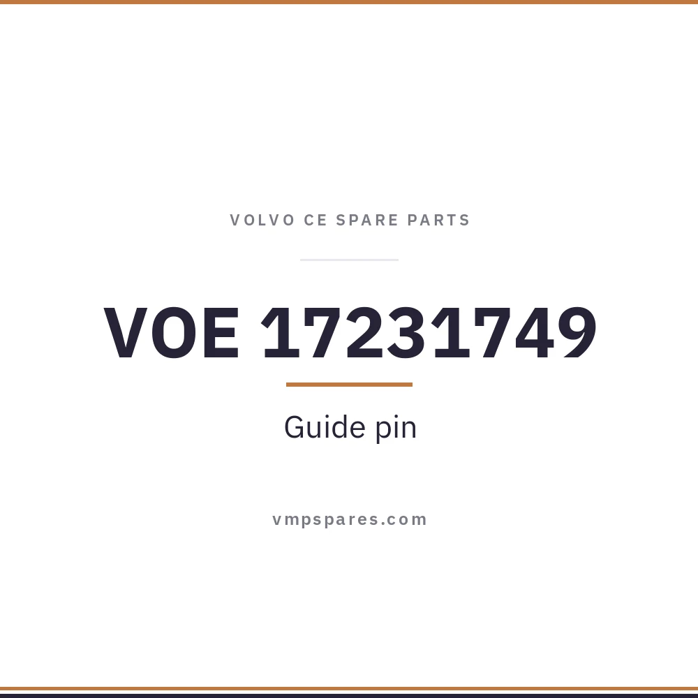 VOE 17231749 – Guide pin