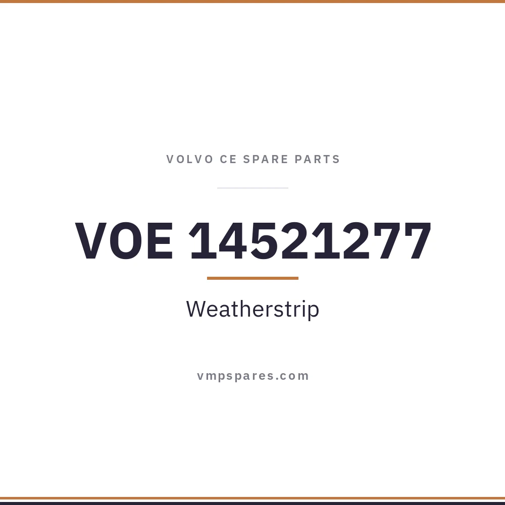 VOE 14521277 – Weatherstrip