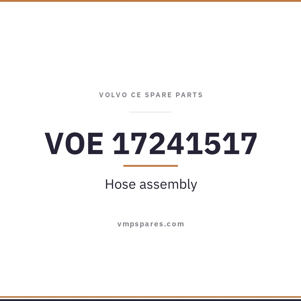 VOE 17241517 – Hose assembly