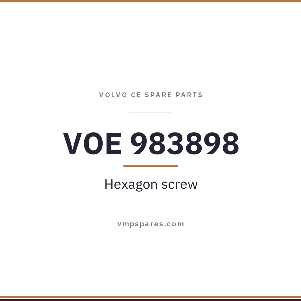 VOE 983898 – Hexagon screw
