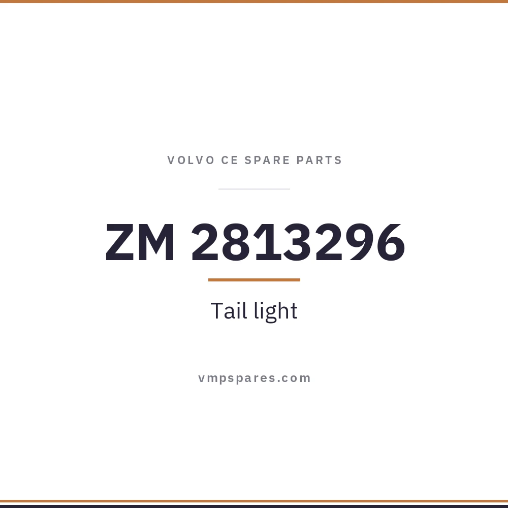 ZM 2813296 – Tail light