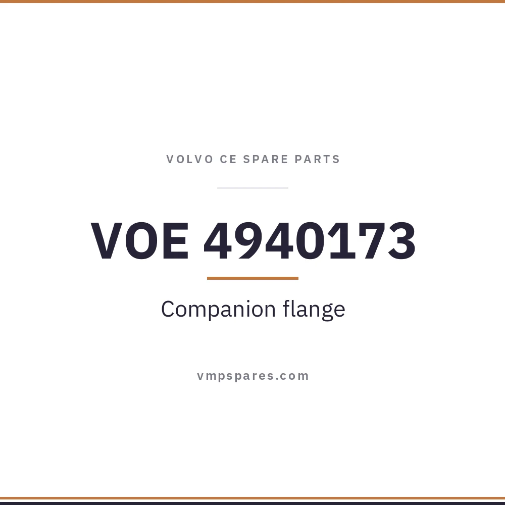 VOE 4940173 – Companion flange