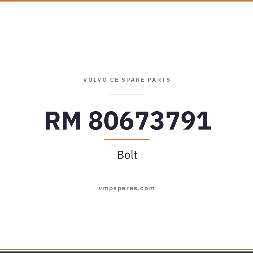 RM 80673791 – Bolt