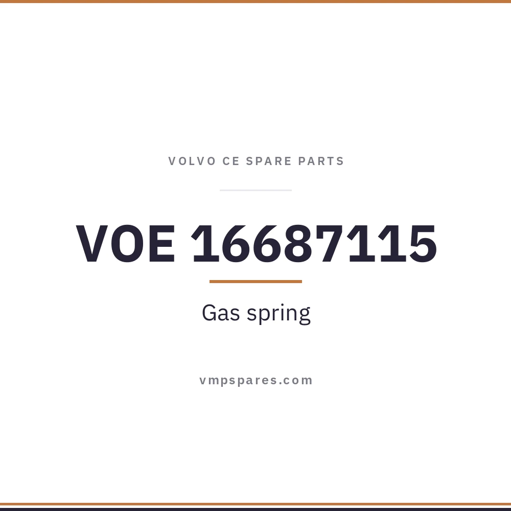 VOE 16687115 – Gas spring