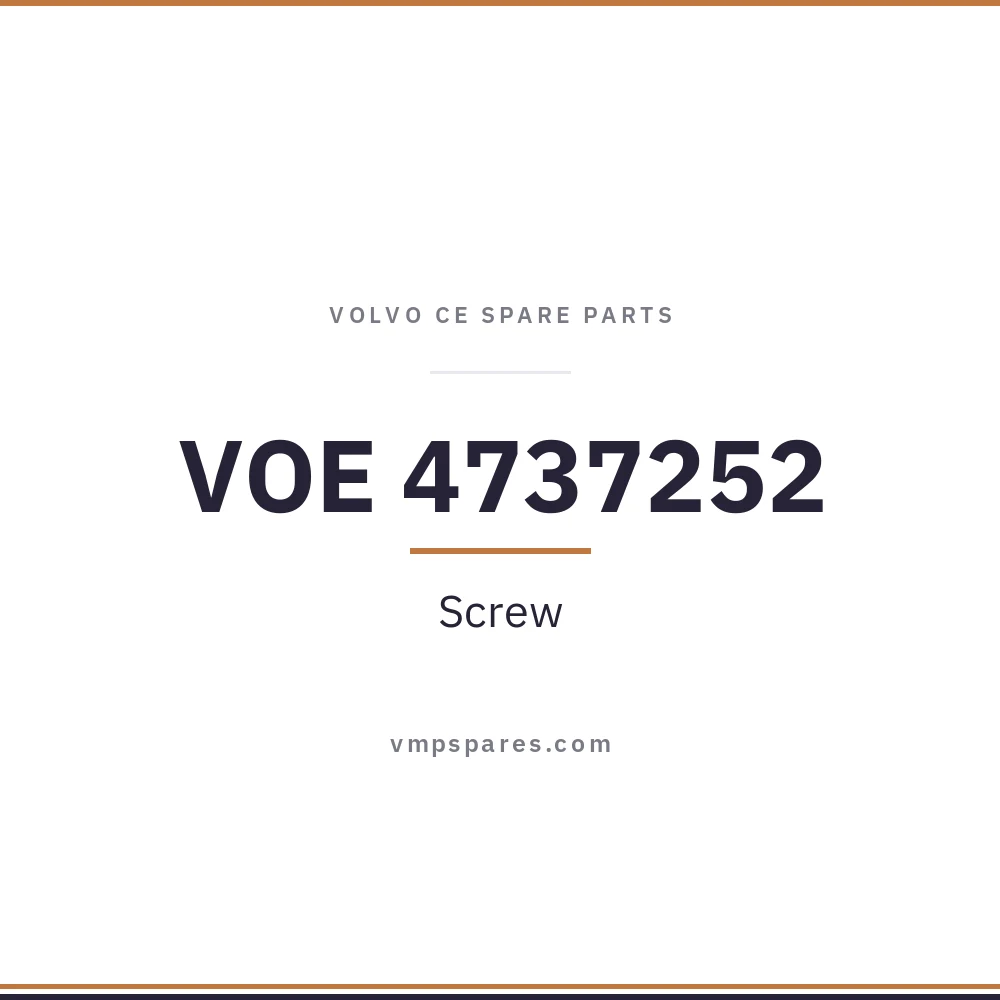 VOE 4737252 – Screw