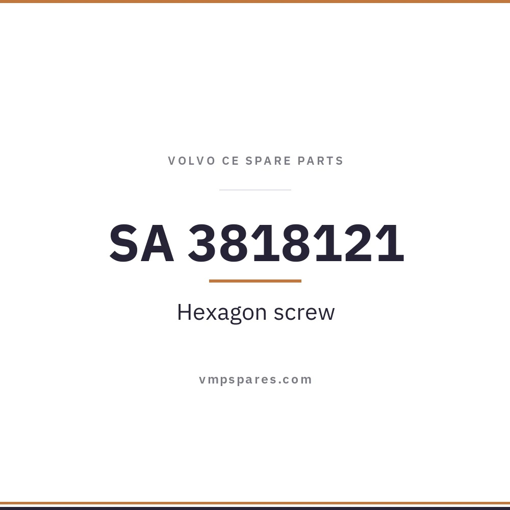 SA 3818121 – Hexagon screw