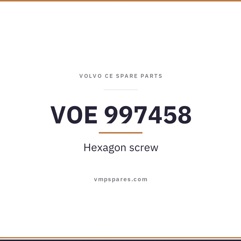 VOE 997458 – Hexagon screw
