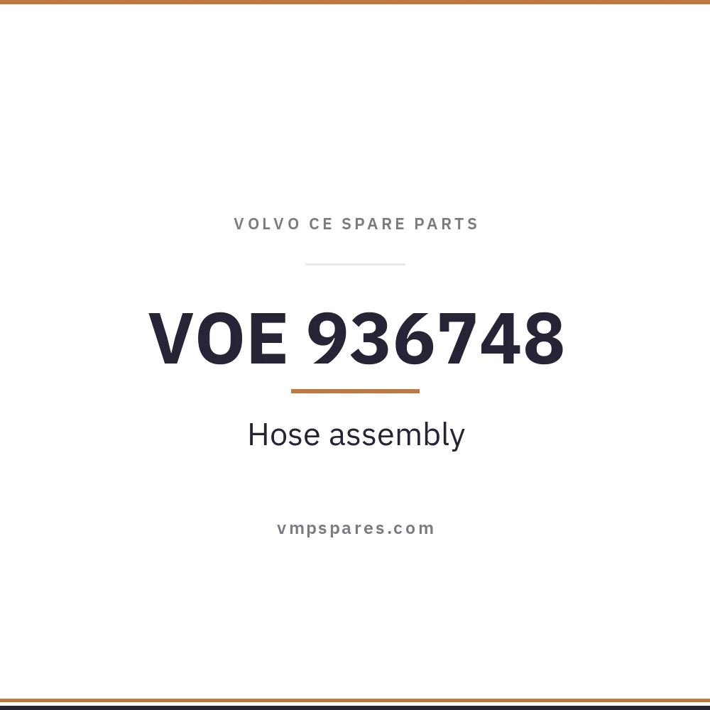 VOE 936748 – Hose assembly