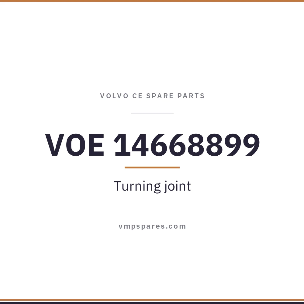 VOE 14668899 – Turning joint
