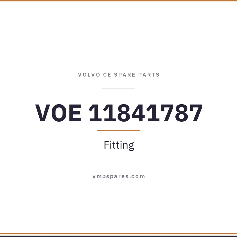 VOE 11841787 – Fitting