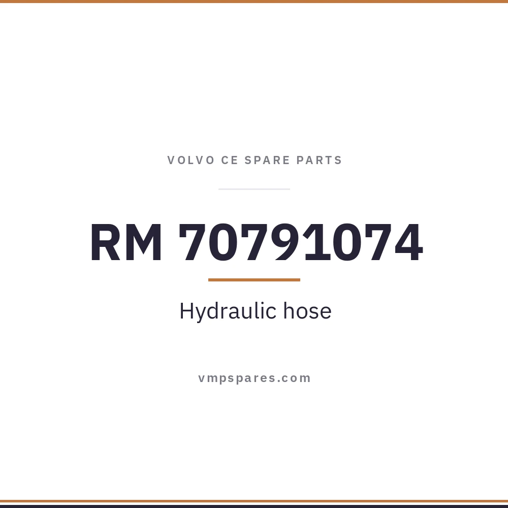 RM 70791074 – Hydraulic hose