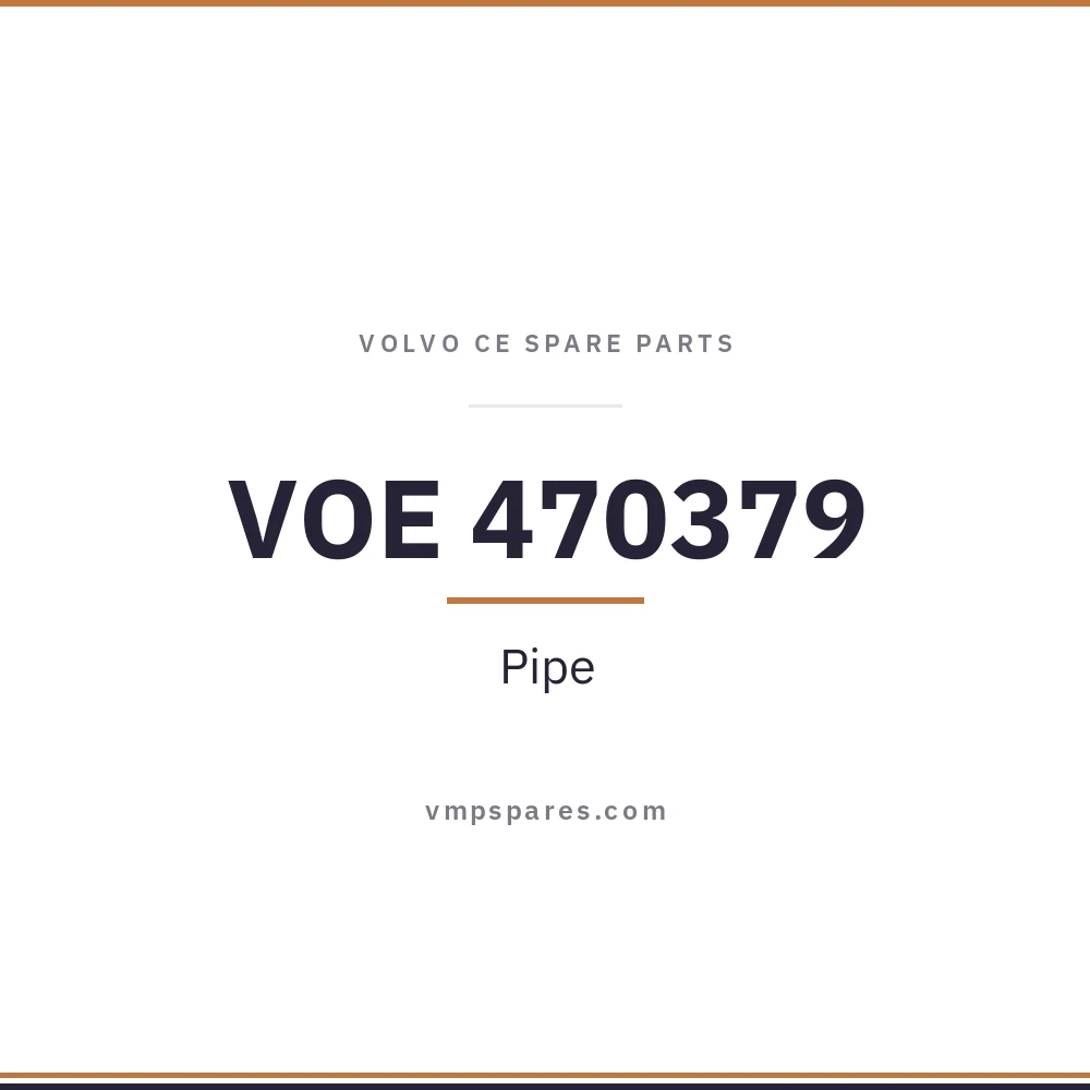 VOE 470379 – Pipe