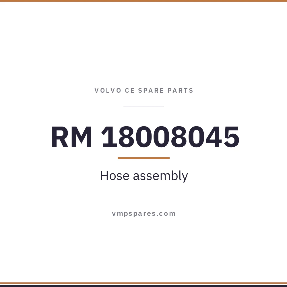 RM 18008045 – Hose assembly