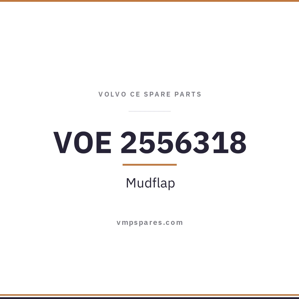 VOE 2556318 – Mudflap