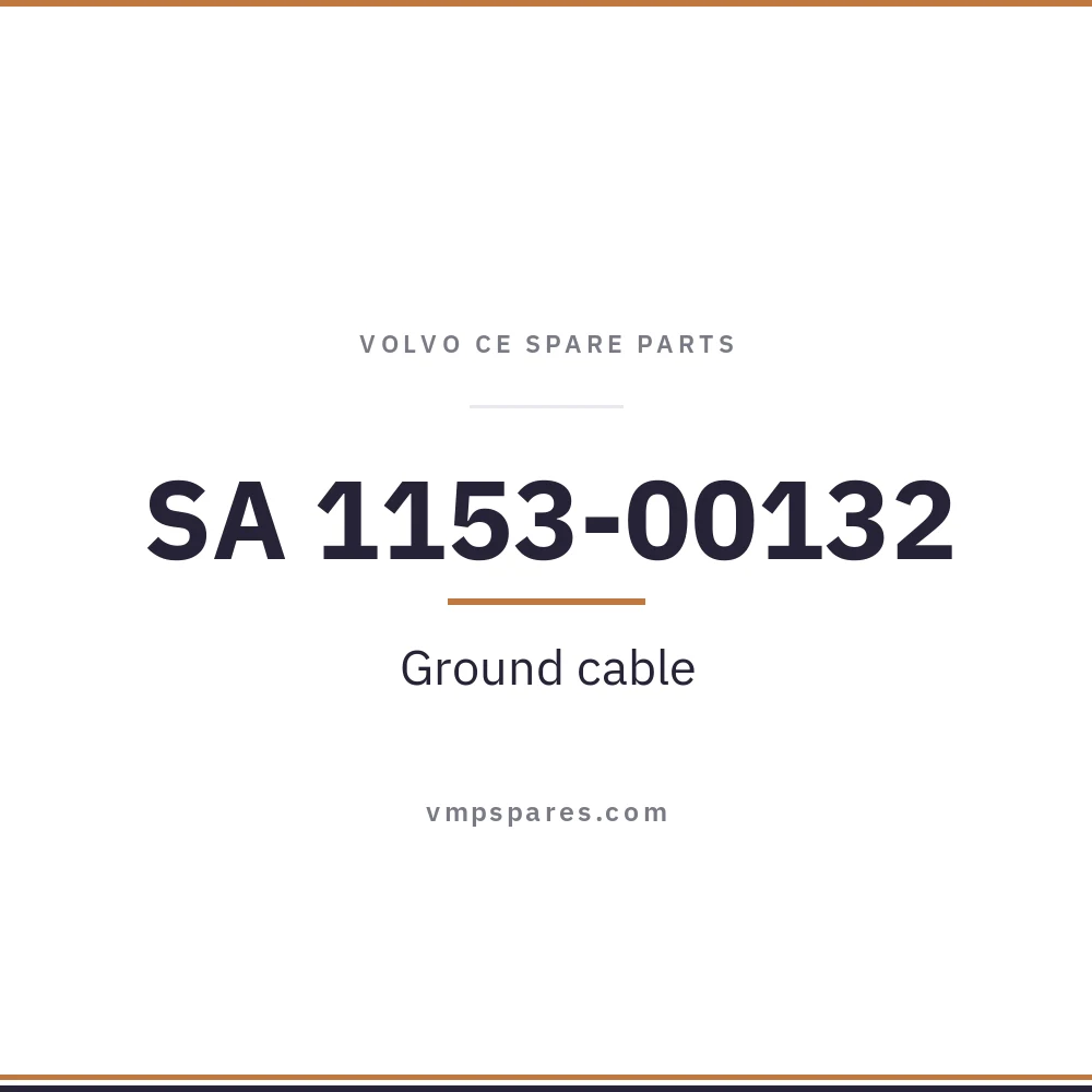 SA 1153-00132 – Ground cable