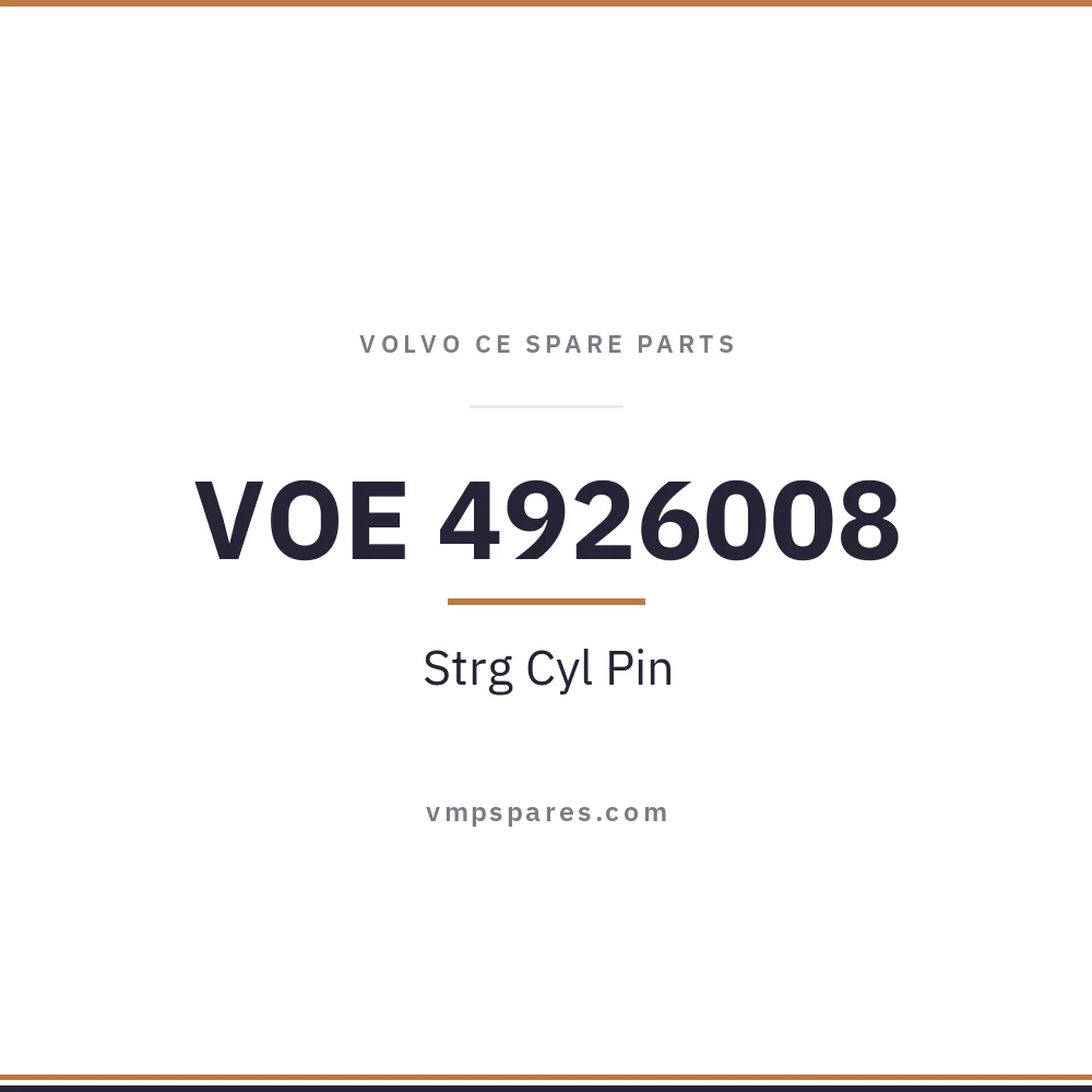 VOE 4926008 – Strg Cyl Pin