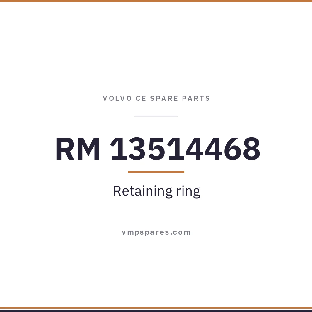 RM 13514468 – Retaining ring