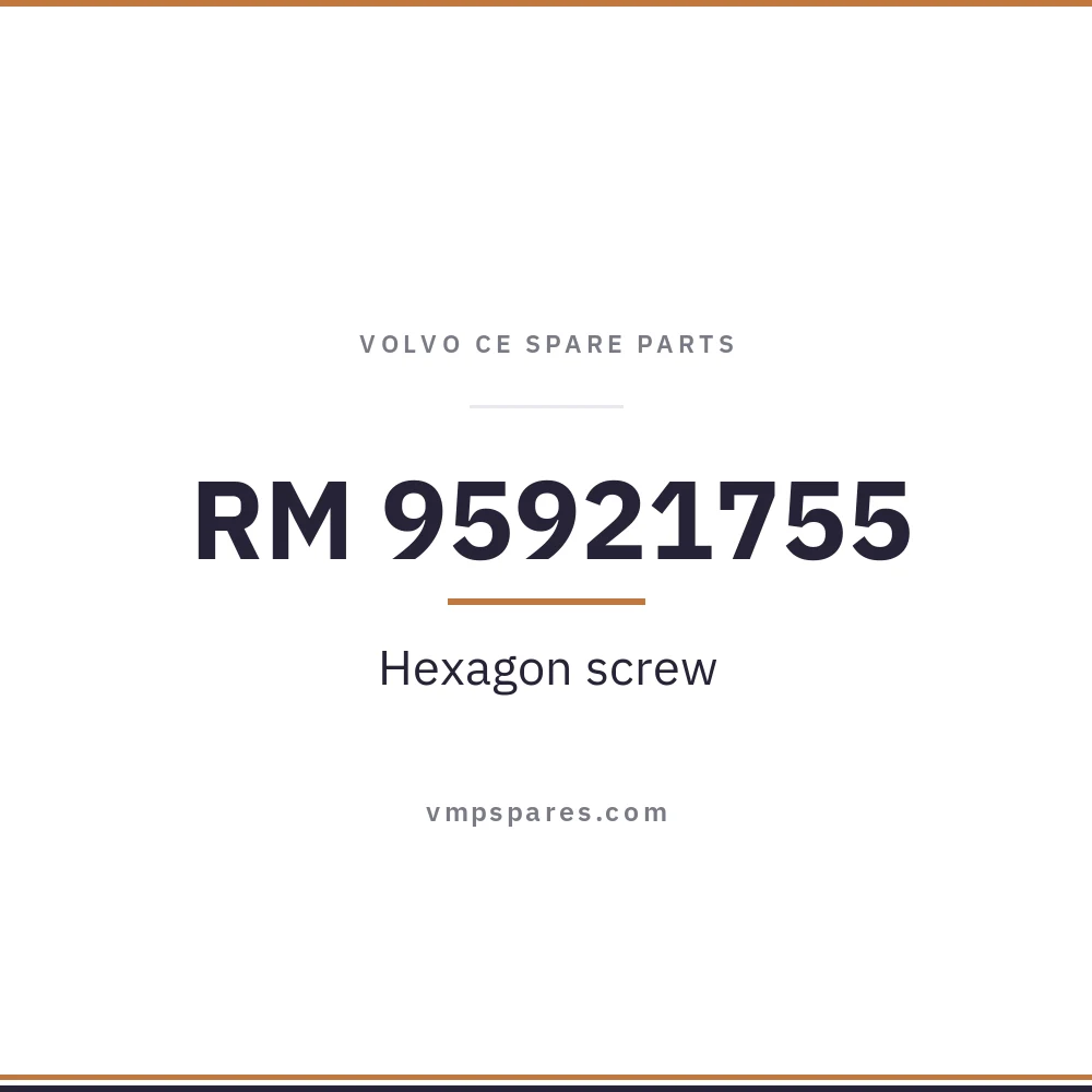 RM 95921755 – Hexagon screw