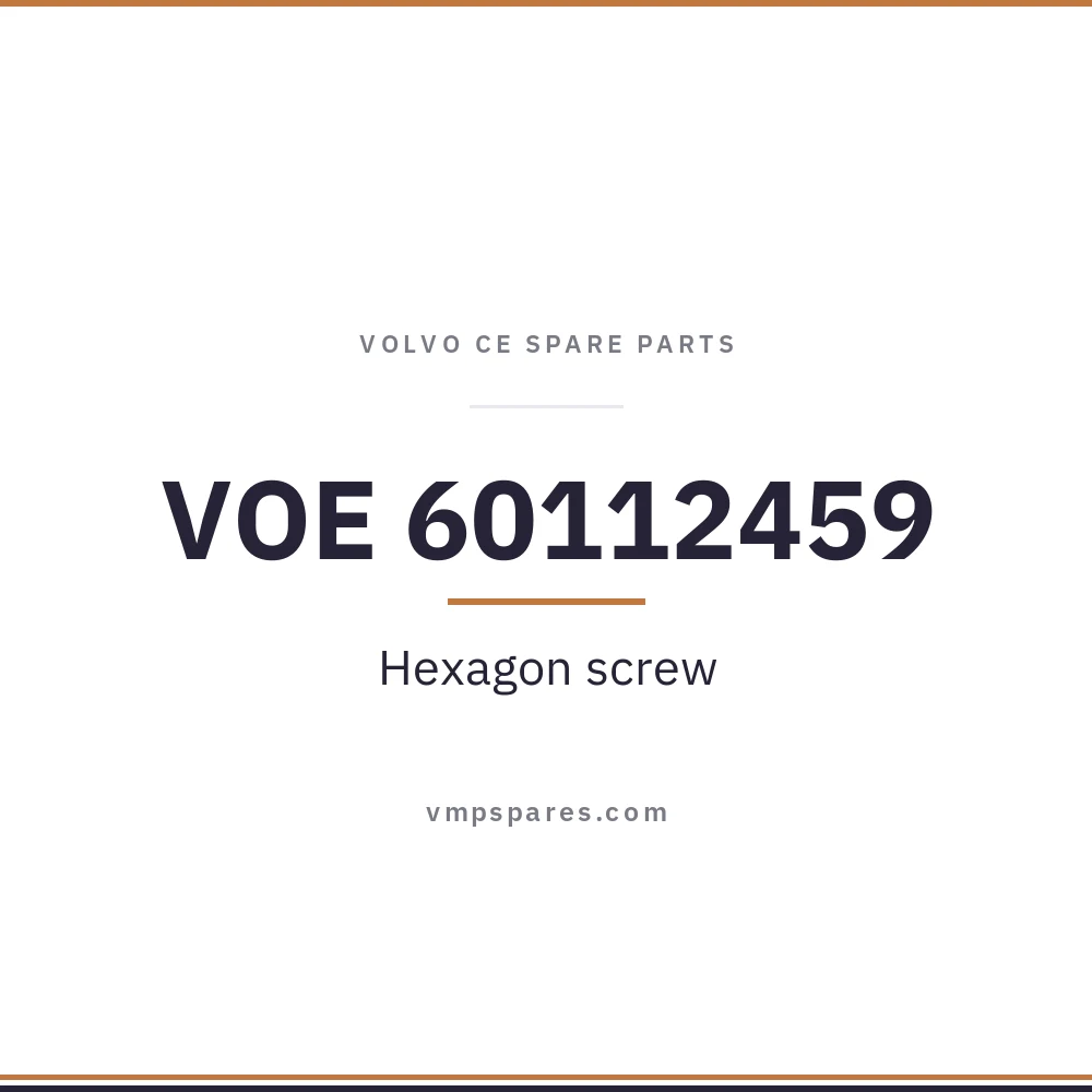 VOE 60112459 – Hexagon screw