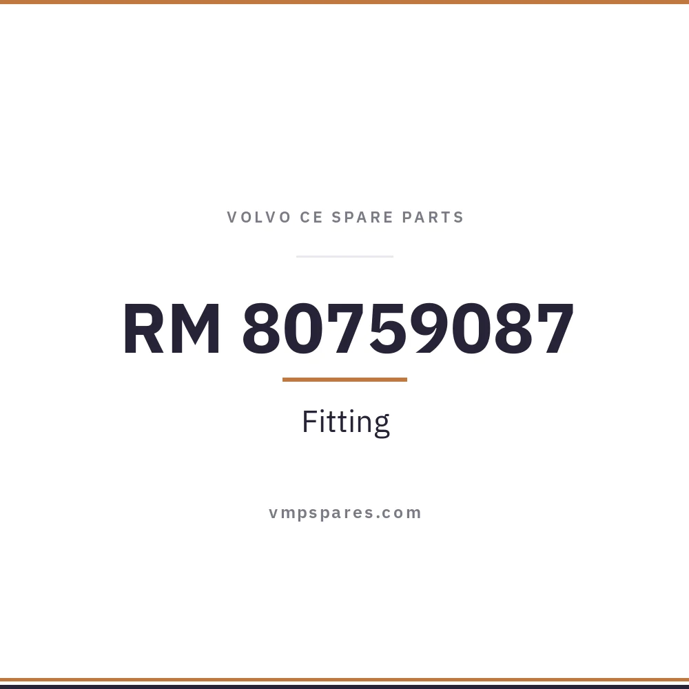 RM 80759087 – Fitting