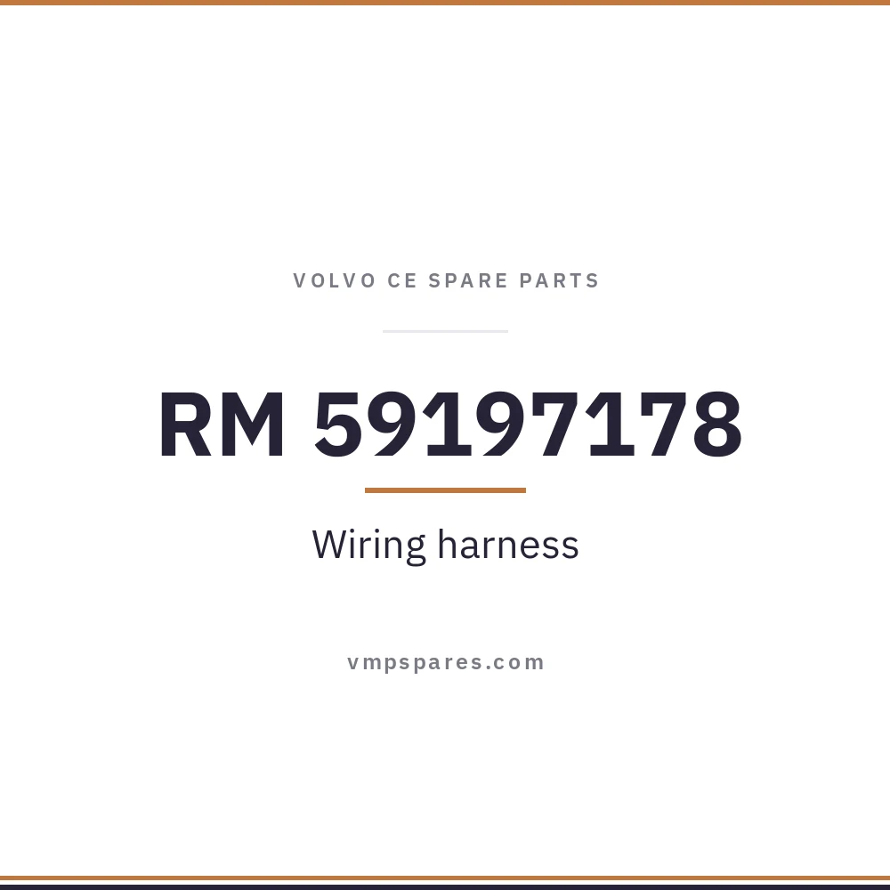 RM 59197178 – Wiring harness