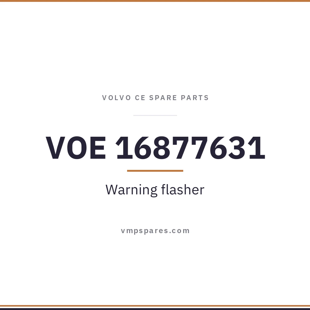 VOE 16877631 – Warning flasher