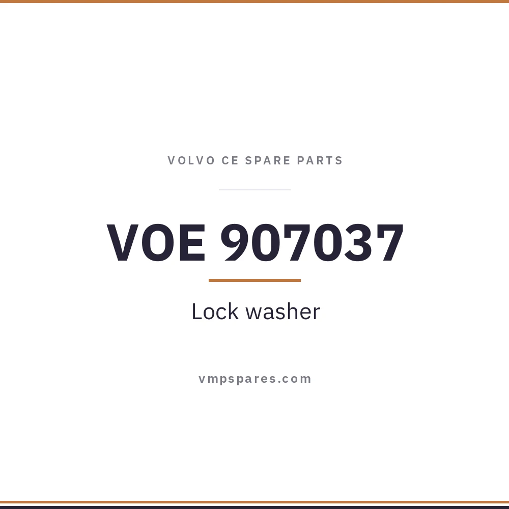 VOE 907037 – Lock washer