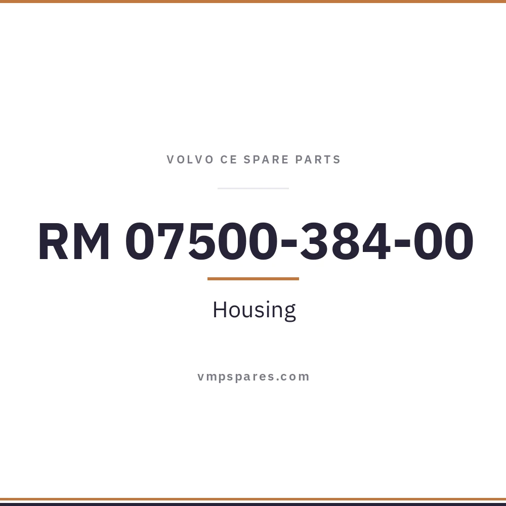 RM 07500-384-00 – Housing