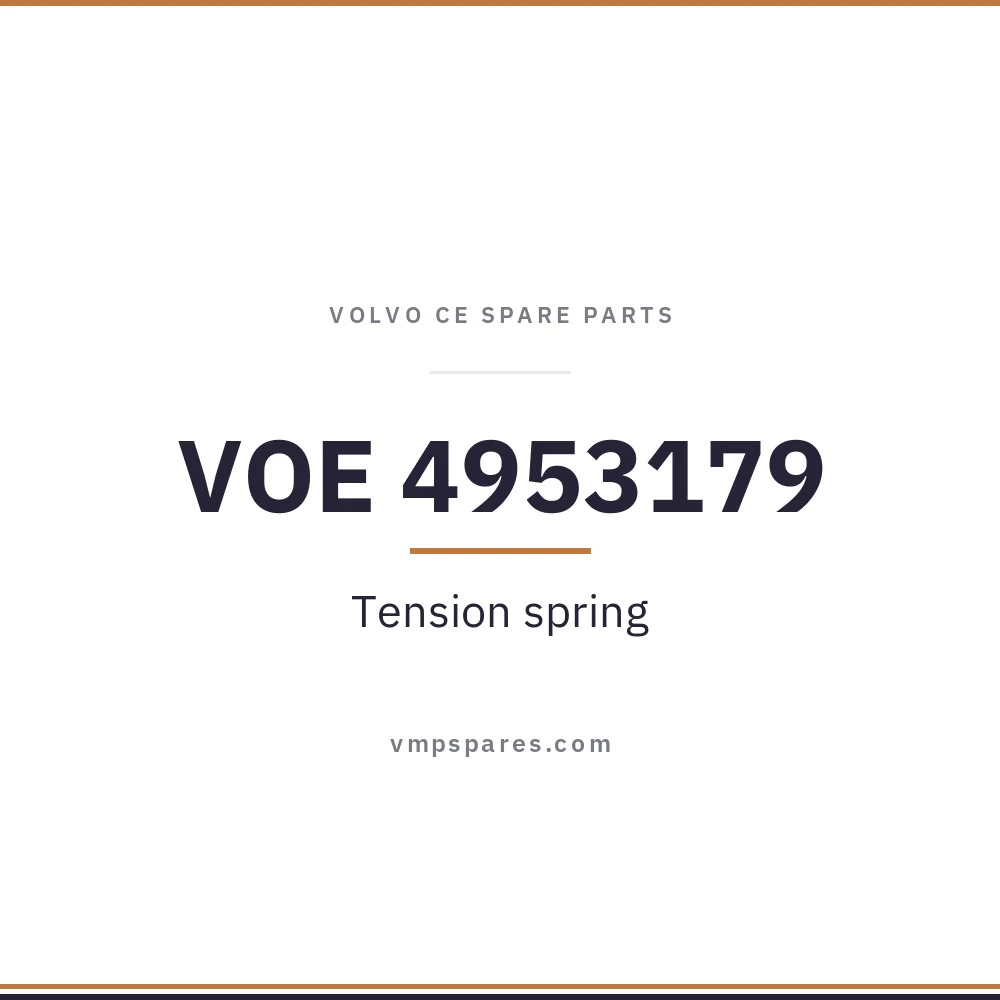 VOE 4953179 – Tension spring